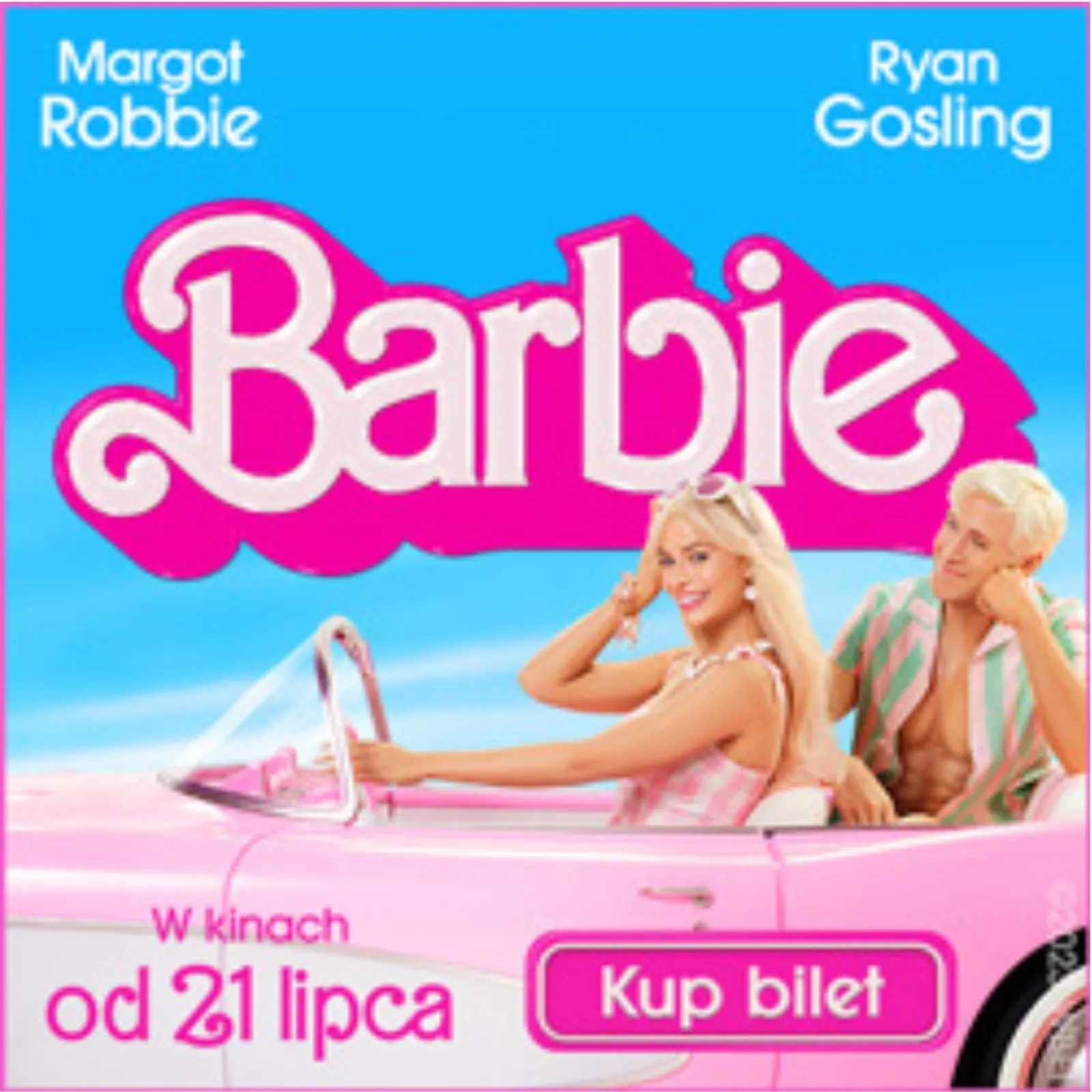 KinoGram na różowo – ruszyła przedsprzedaż biletów na “Barbie”!