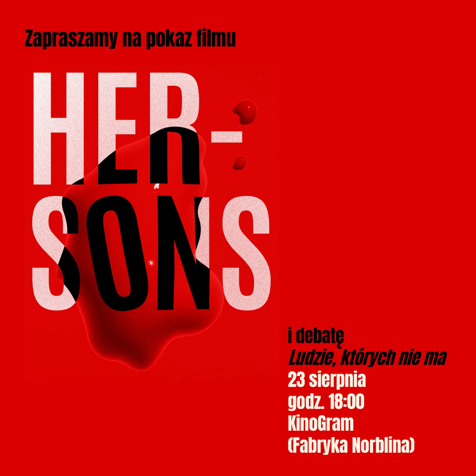 Premiera filmu “HerSons” w kinie KinoGram!