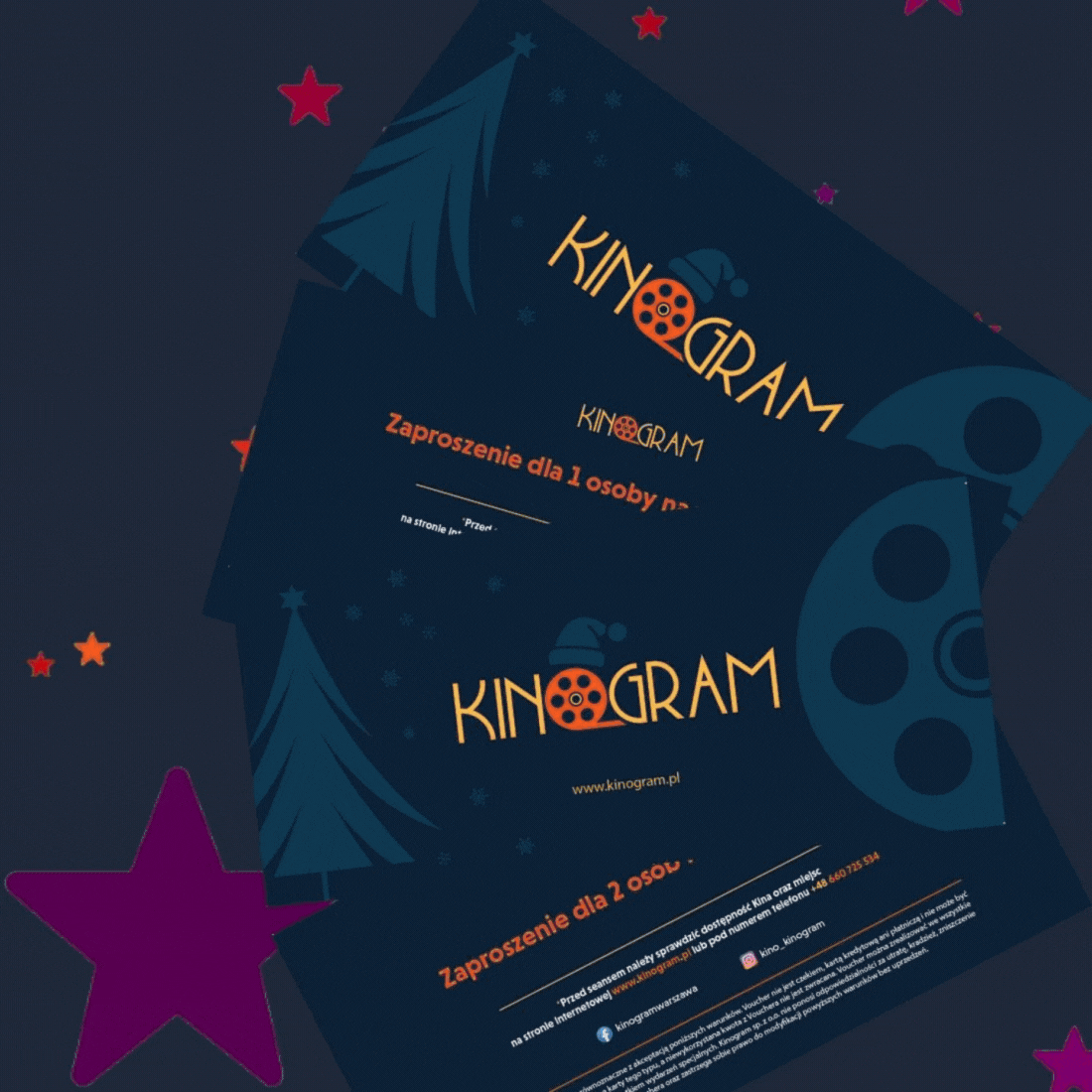 PODARUJ WYJĄTKOWY ŚWIĄTECZNY PREZENT – VOUCHER DO KINA!