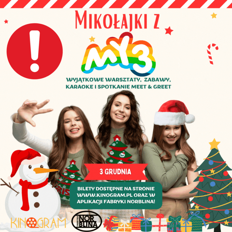 “Mikołajki z MY3” – zmiana terminów wydarzenia!
