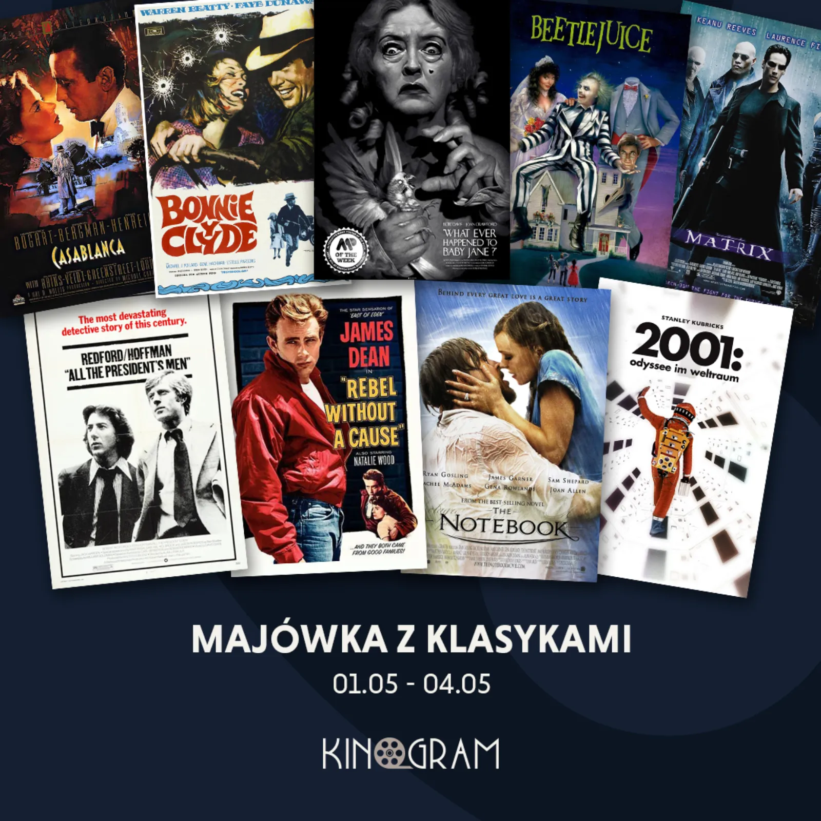 Majówka Klasyków w KinoGramie!