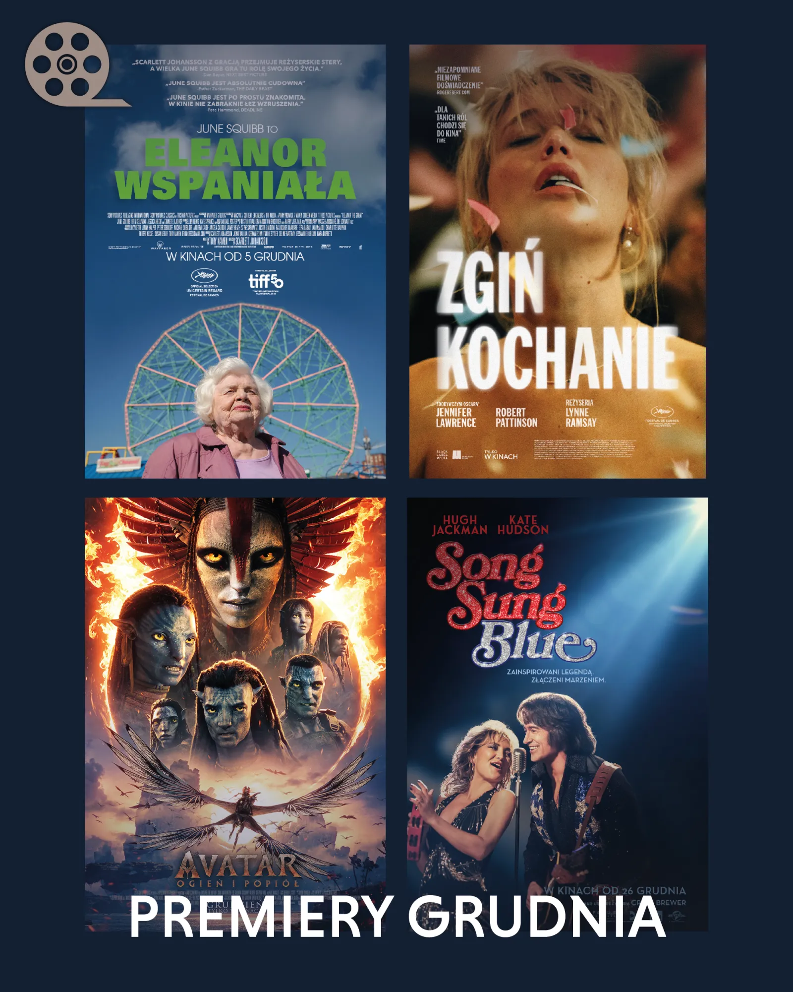 Grudniowe premiery w Kinogram